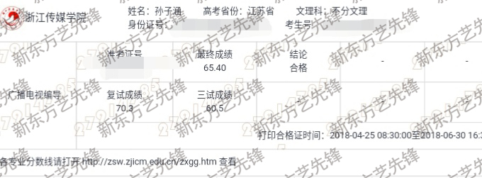 孙子涵 浙江传媒学院