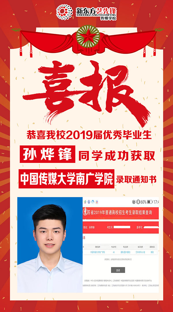 孙烨锋-中国传媒大学南广学院