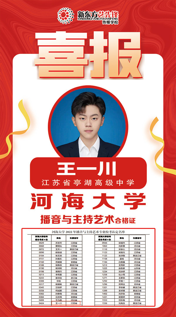 王一川 河海大学